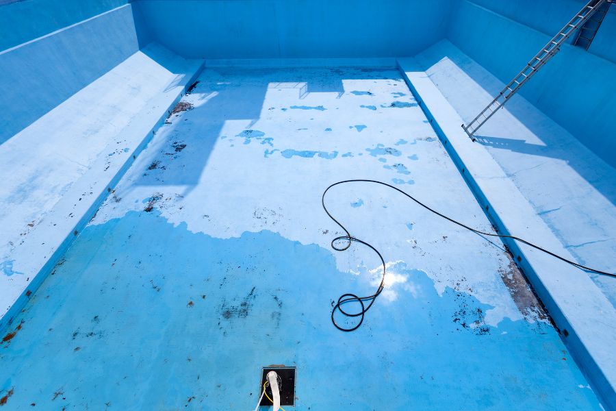 reparación de piscina
