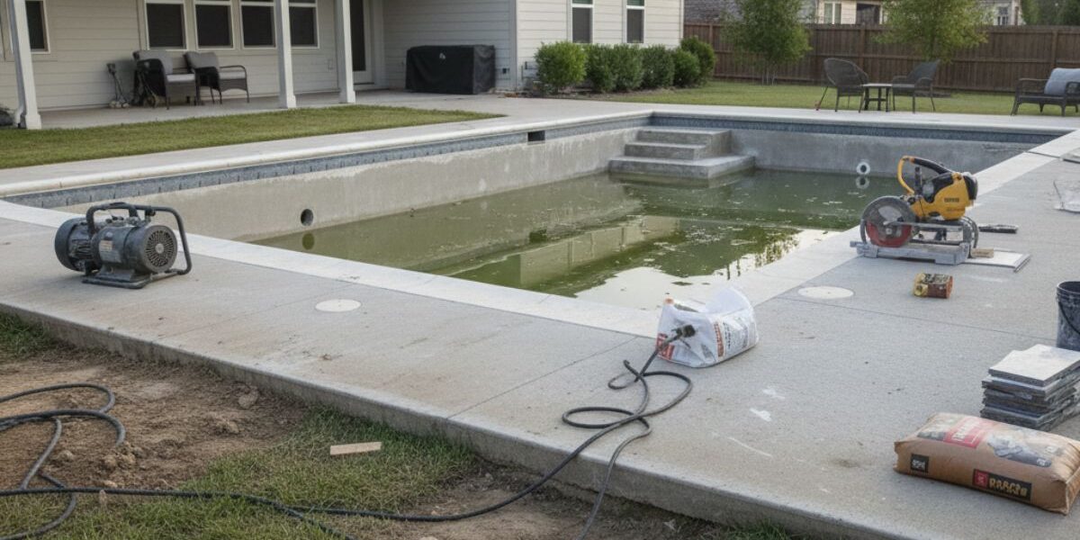 reparación de piscinas